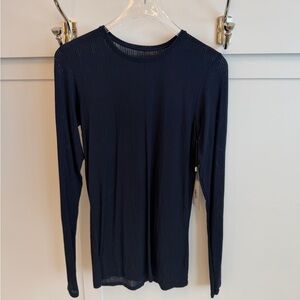 Negative Underwear Navy Whipped Long Sleeve